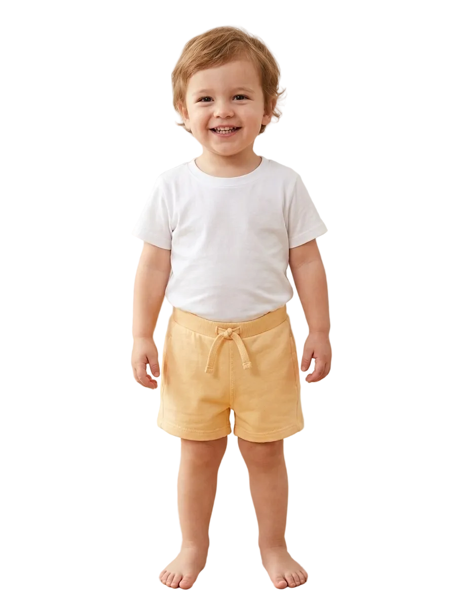Zara branded Light Mango Shade Shorts