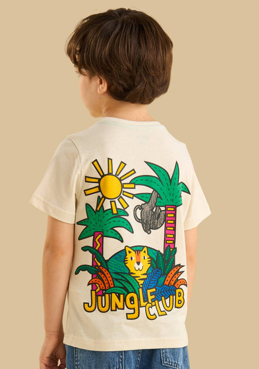 Max Branded Jungle T-shirt Back Printed