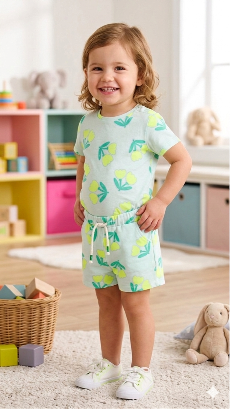 Zara Branded 2 PC Set for Girls