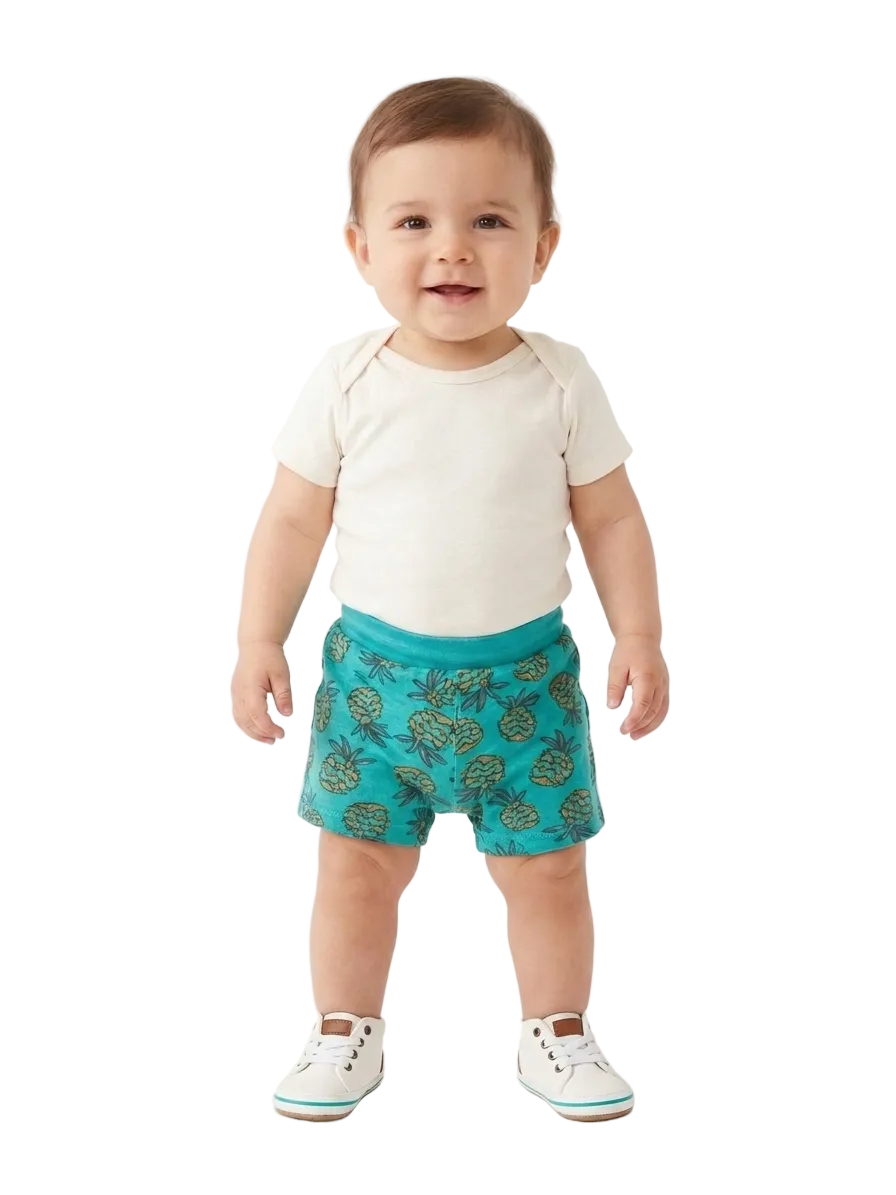 Zara Branded Printed Shorts (3 m to 12 m)