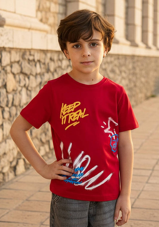 Max Branded Printed Boys T-shirt