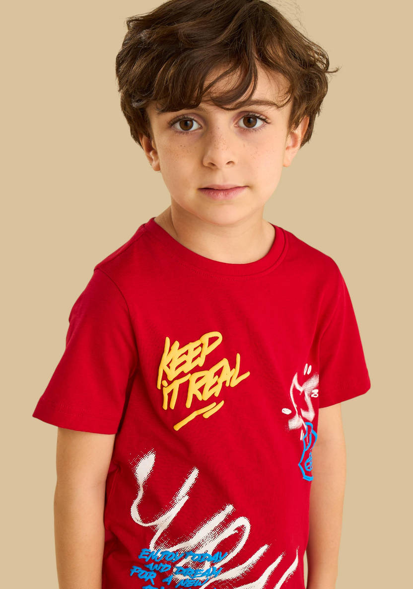 Max Branded Printed Boys T-shirt