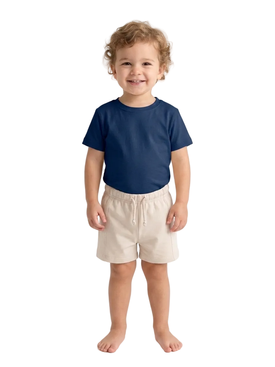 Zara Branded Beige Shorts for Baby Boys