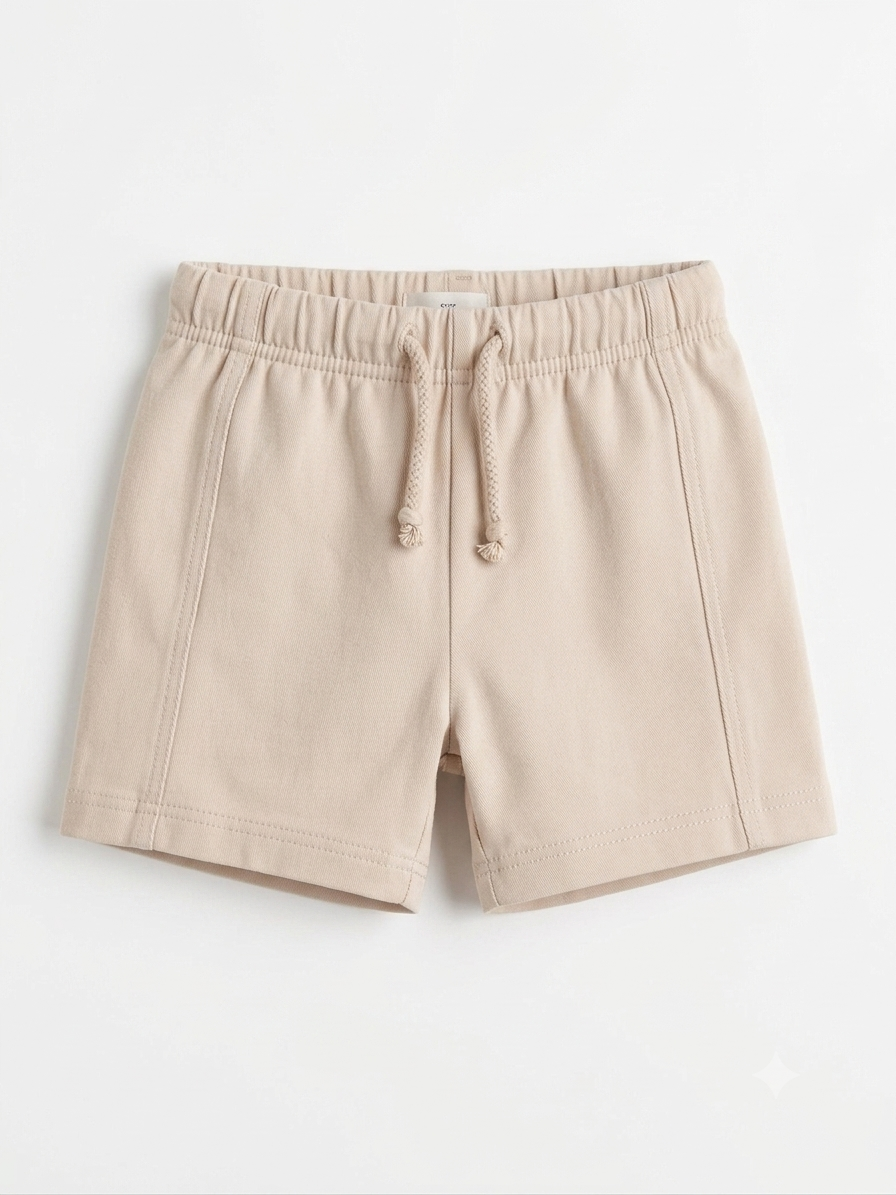 Zara Branded Beige Shorts for Baby Boys