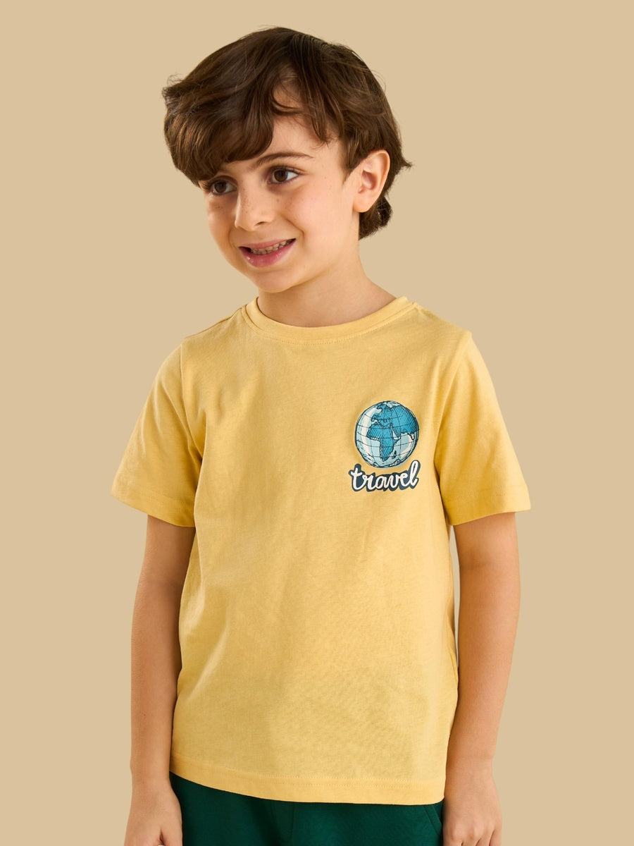 Max Branded Back Printed T-shirt for Boys
