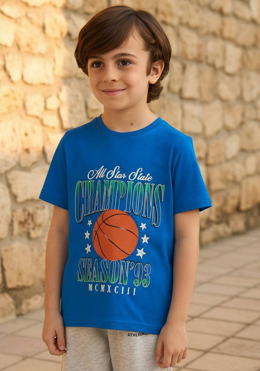 Max Branded Printed T-shirt for Boys