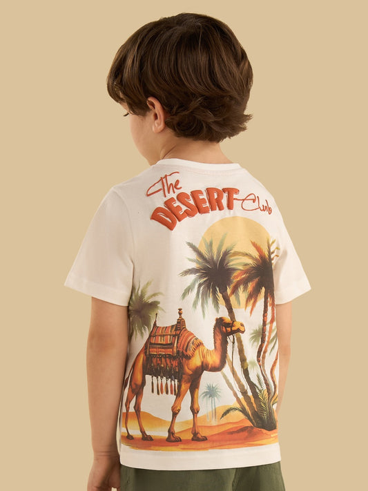 Max Branded Back Printed T-shirt for Boys