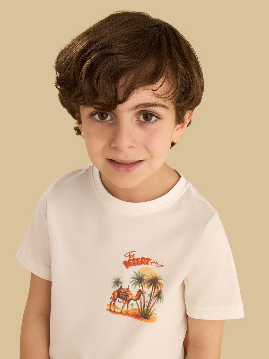 Max Branded Back Printed T-shirt for Boys
