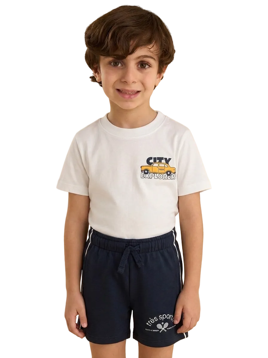 Max Branded Back Printed 2 PC Set for Boys