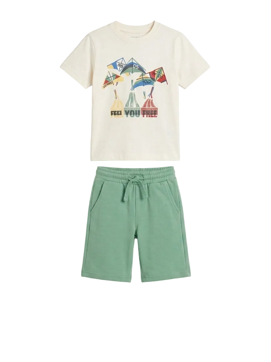 LP Branded 2 PC Boys Set for Summers