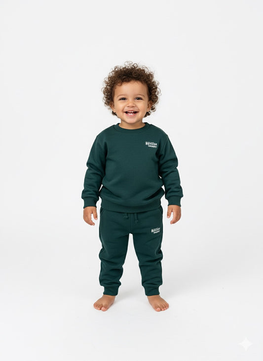 Green Zara Branded Tracksuit