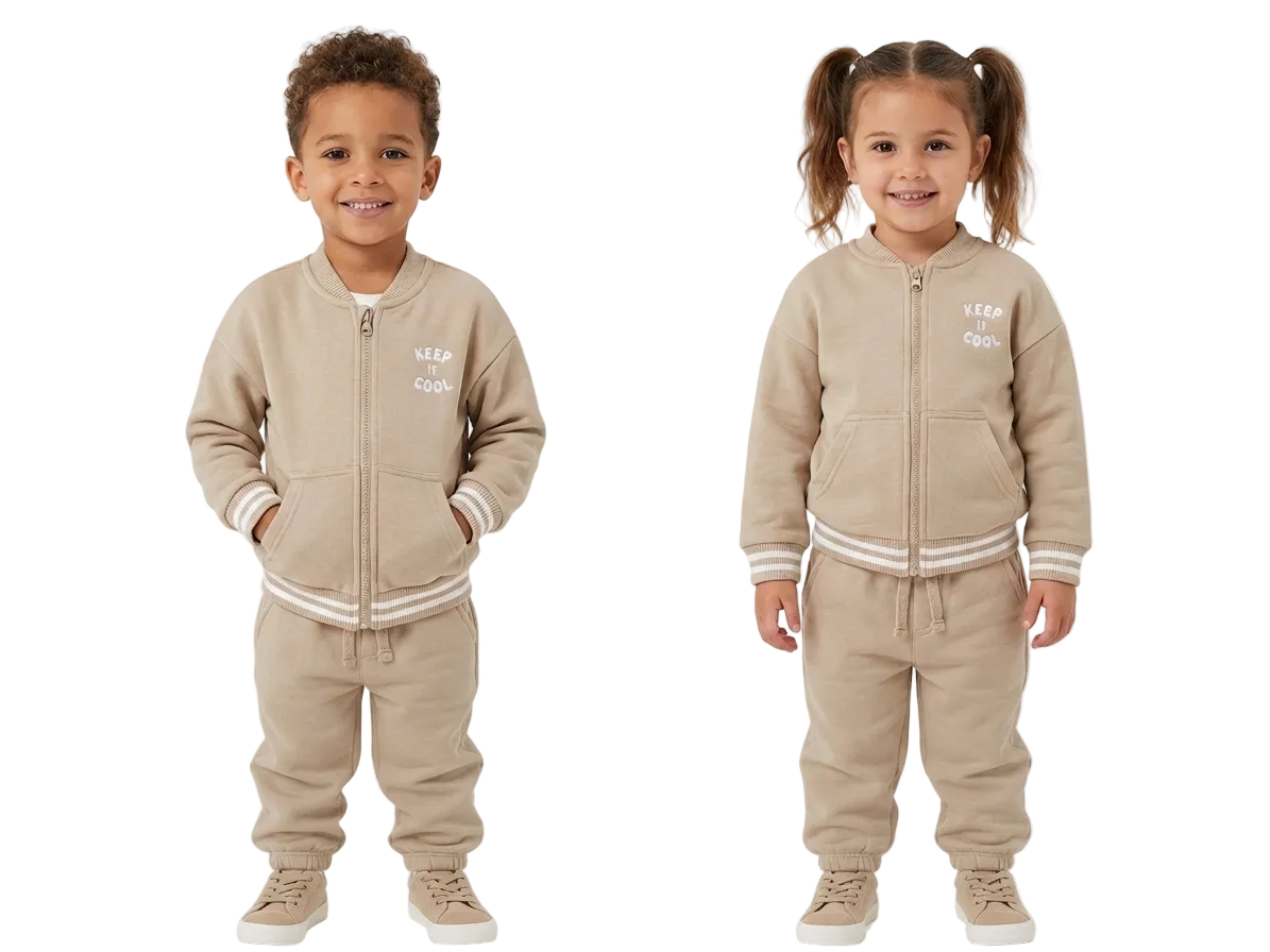 Cool Club Branded 2 PC Baseball Zipper Set for Boys/Girls