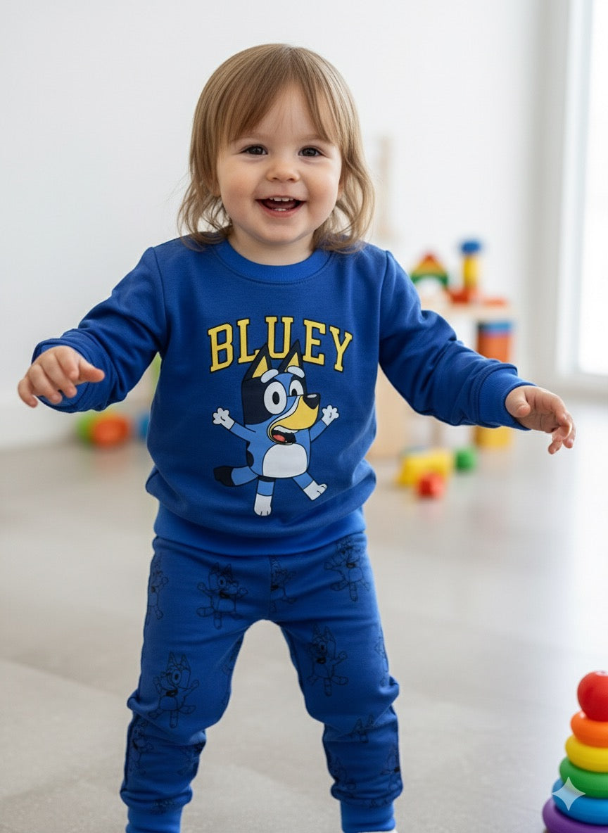 Bluey Printed Winter Tracksuit (Minor Defect)