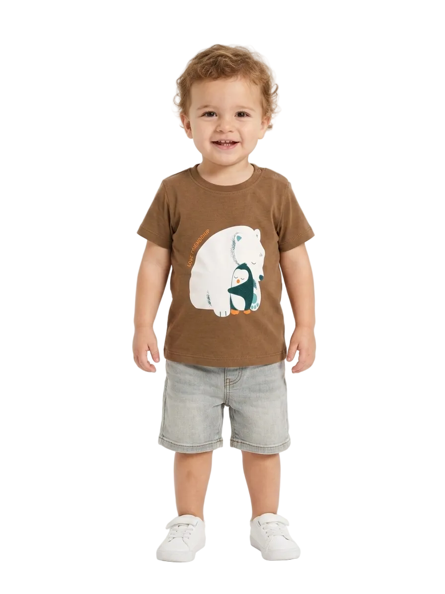 Obaibi branded Tshirt for kids - (minor defect)