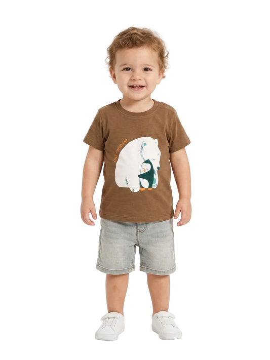 Obaibi branded Tshirt for kids - (minor defect)