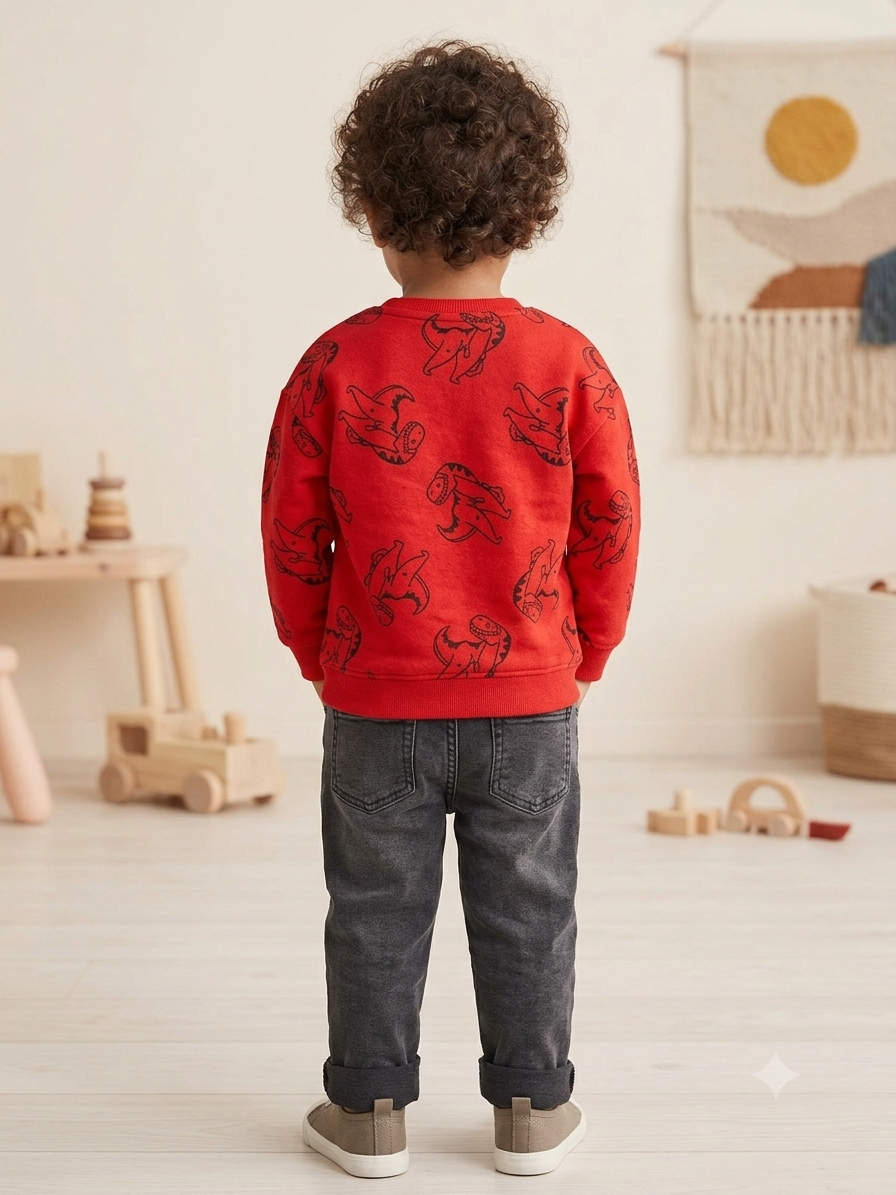 H&M Branded Dino Sweatshirt