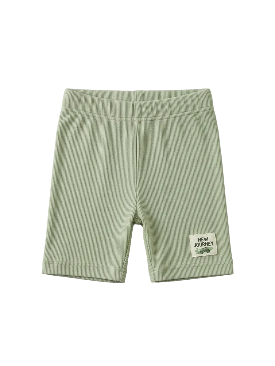 Zara Branded Ribbed Cycling Leggings for Baby Girls
