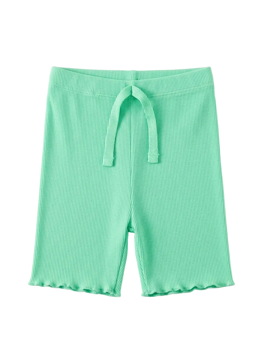 Zara Branded Ribbed Cycling Leggings for Baby Girls
