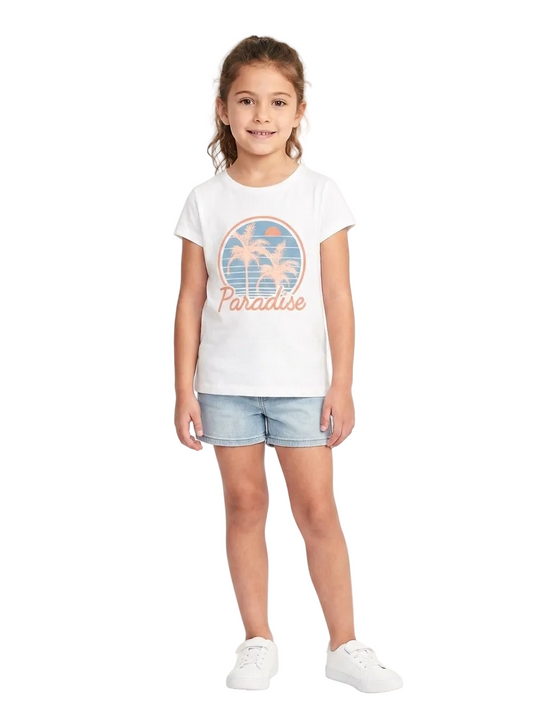 Girl Summer Tshirt 7-8 yr (Minor defect)