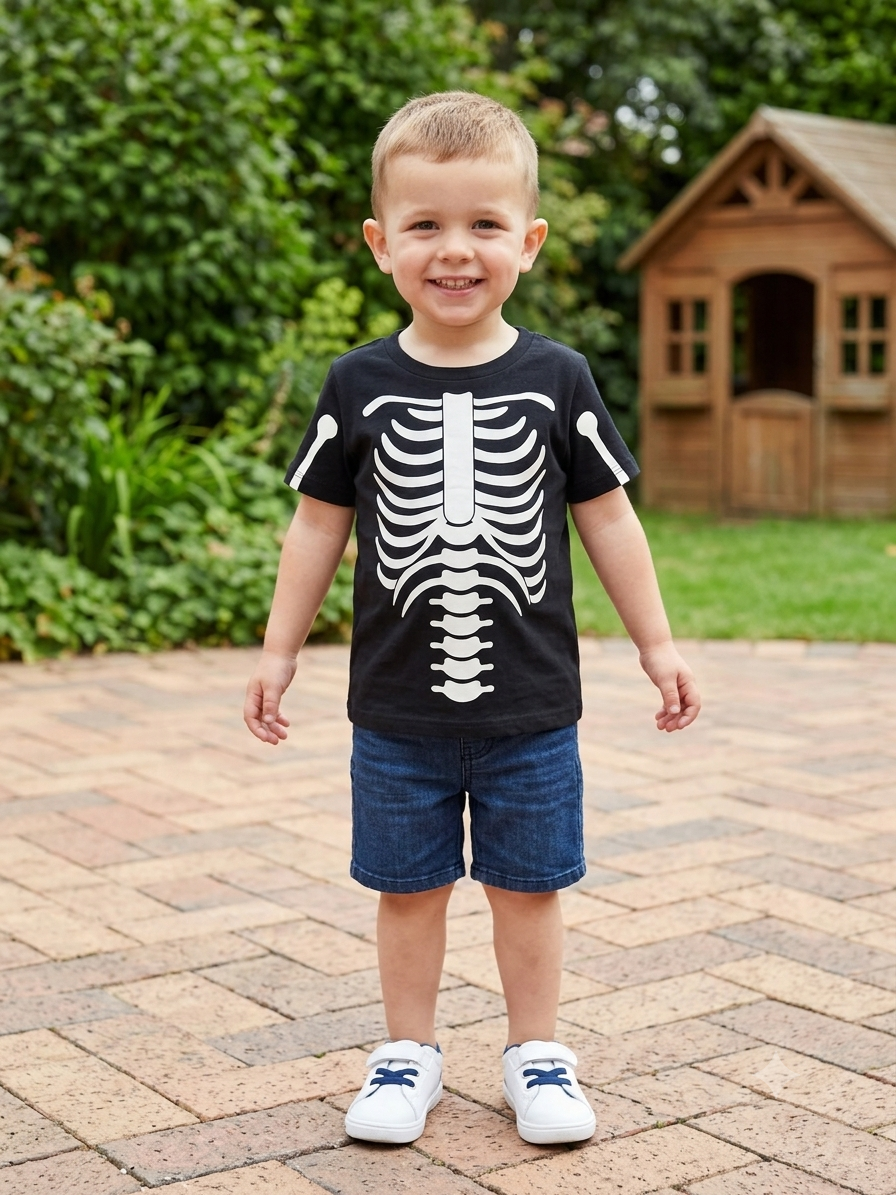 Branded Printed Boys T-shirt (Minor defect)