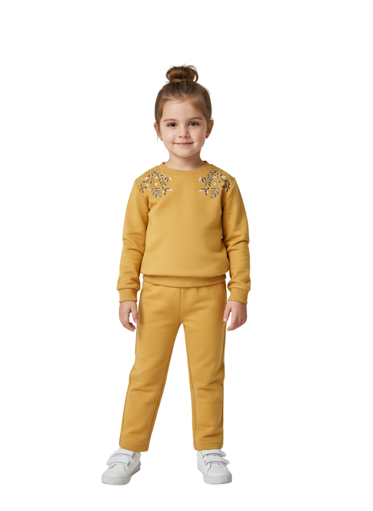 Mustard Next Branded Winter Set for Girls (Minor Defect)