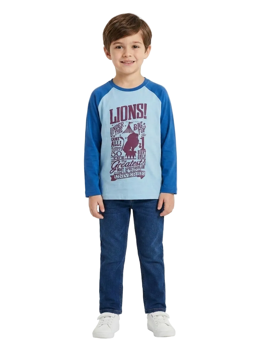 Khaadi full sleeves tshirt for boys 6 year (minor defect)