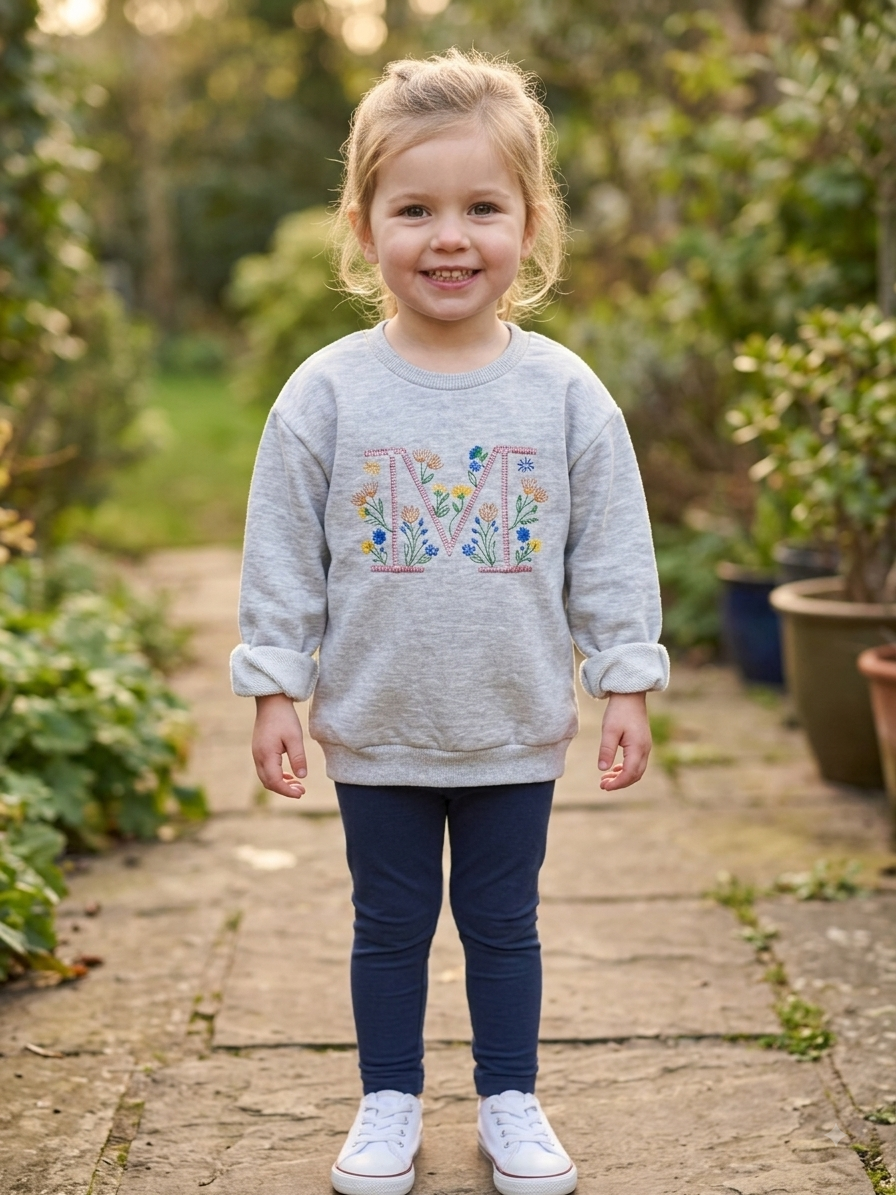 MNG Branded Sweatshirt for Girls