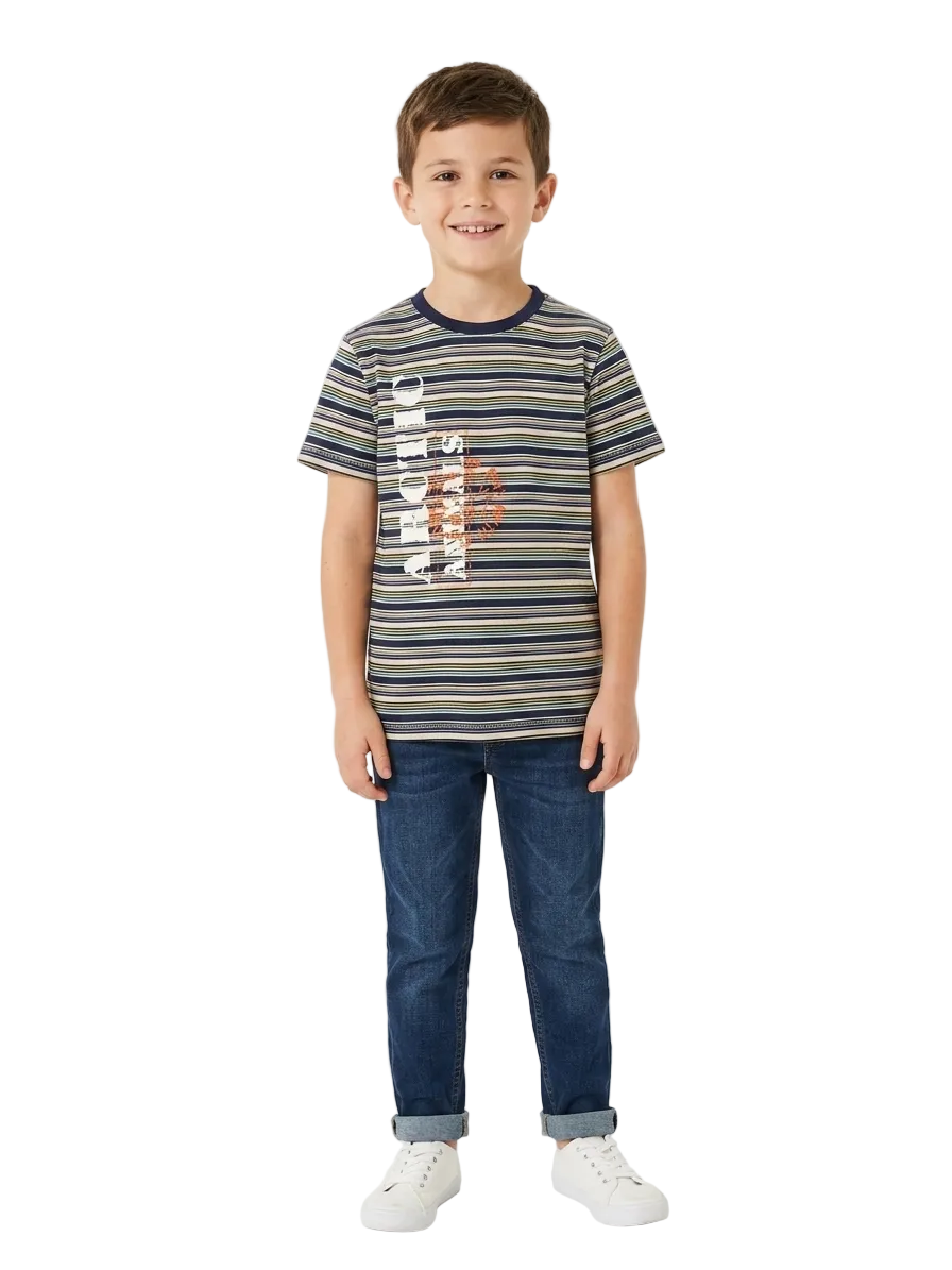 Tex Branded T-shirt for boys 7-8 year (minor defect)