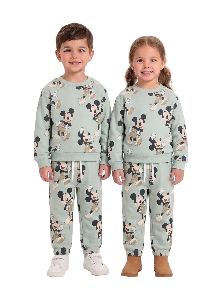 C&A Branded Mickey Mouse 2 PC Set for Winters