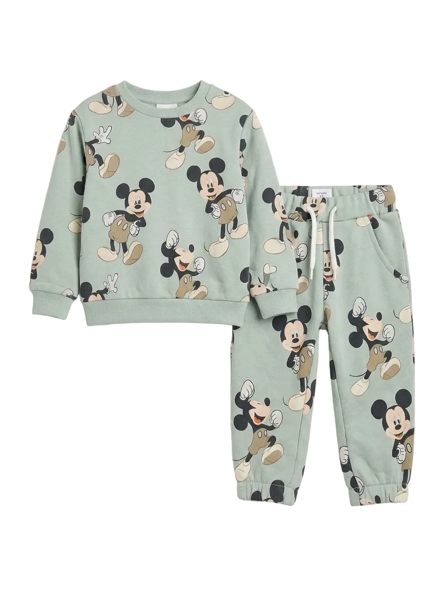C&A Branded Mickey Mouse 2 PC Set for Winters