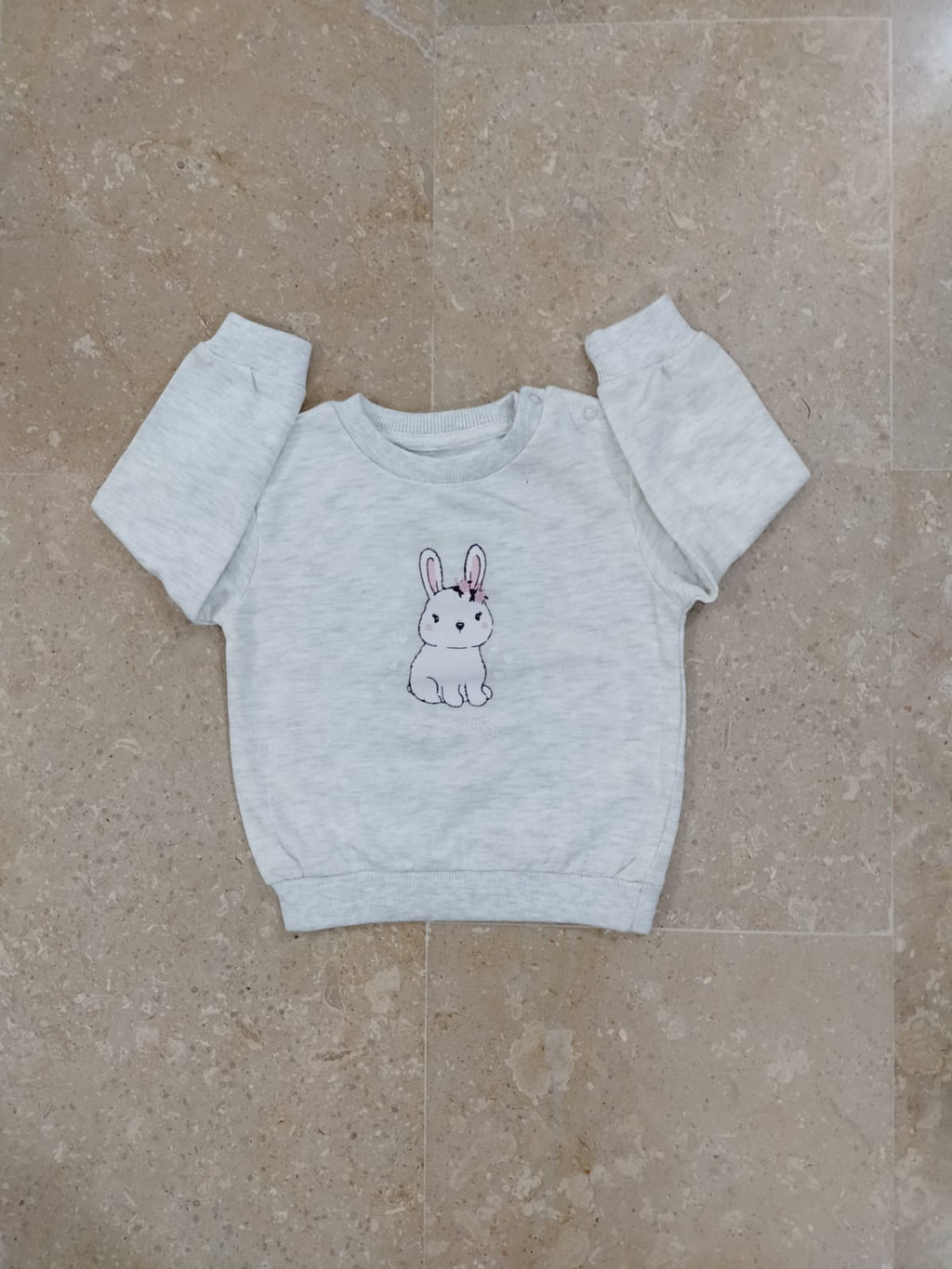 fox & bunny branded sweatshirt for girls