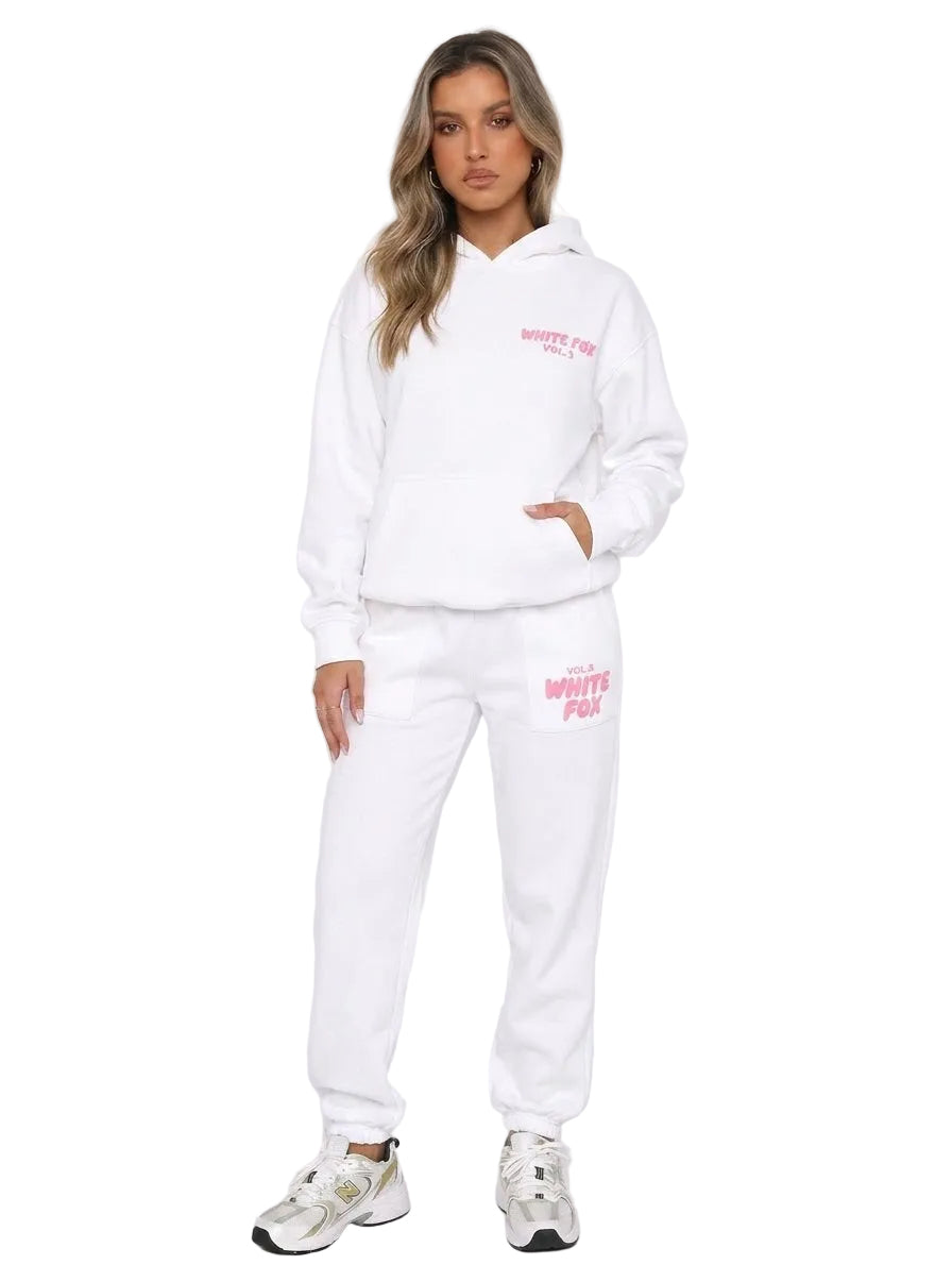 White Fox Branded Women's Winter Tracksuit