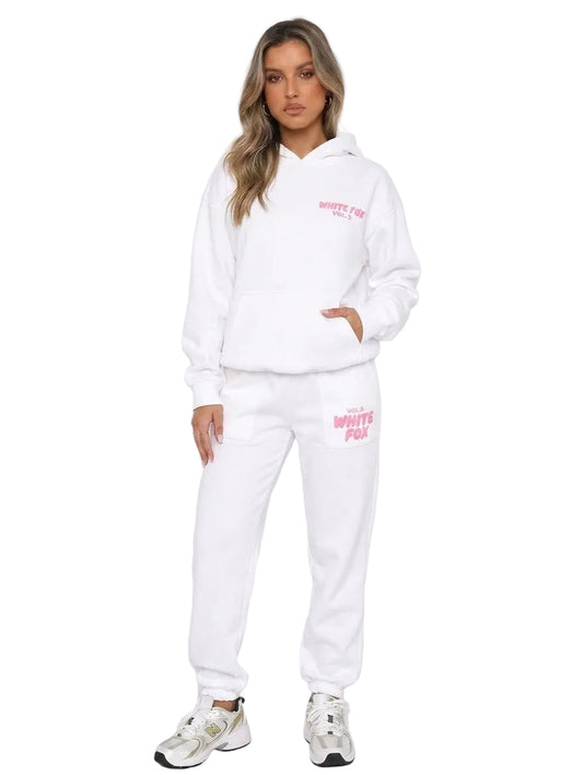 White Fox Branded Women's Winter Tracksuit