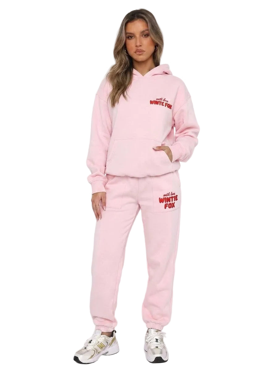 White Fox Branded Women's Winter Tracksuit