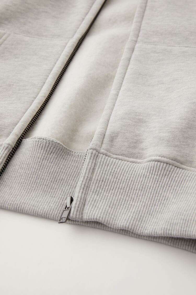 SKTD Zipper Fleece Hoodie