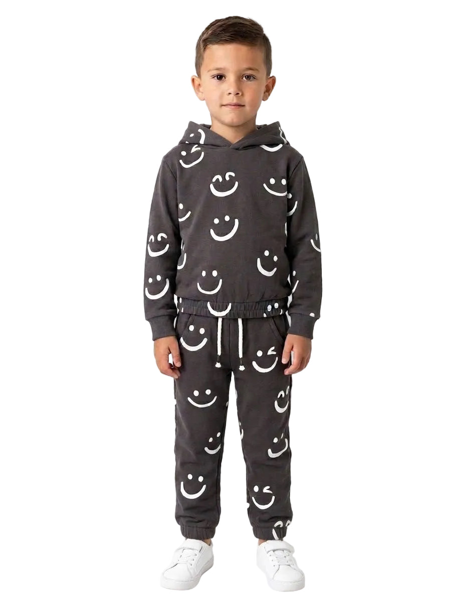 Mango Branded 2 pc Hooded Set for Boys