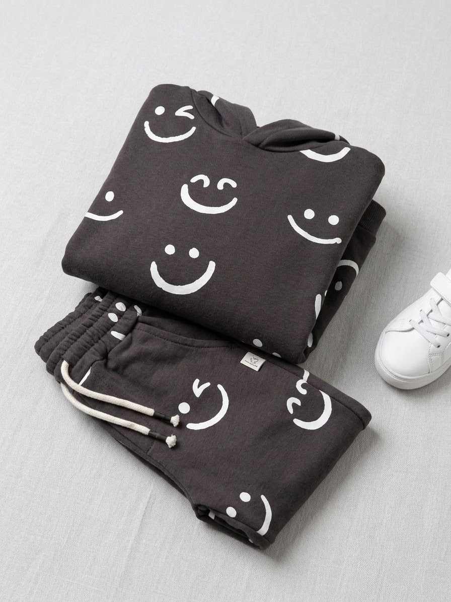 Mango Branded 2 pc Hooded Set for Boys