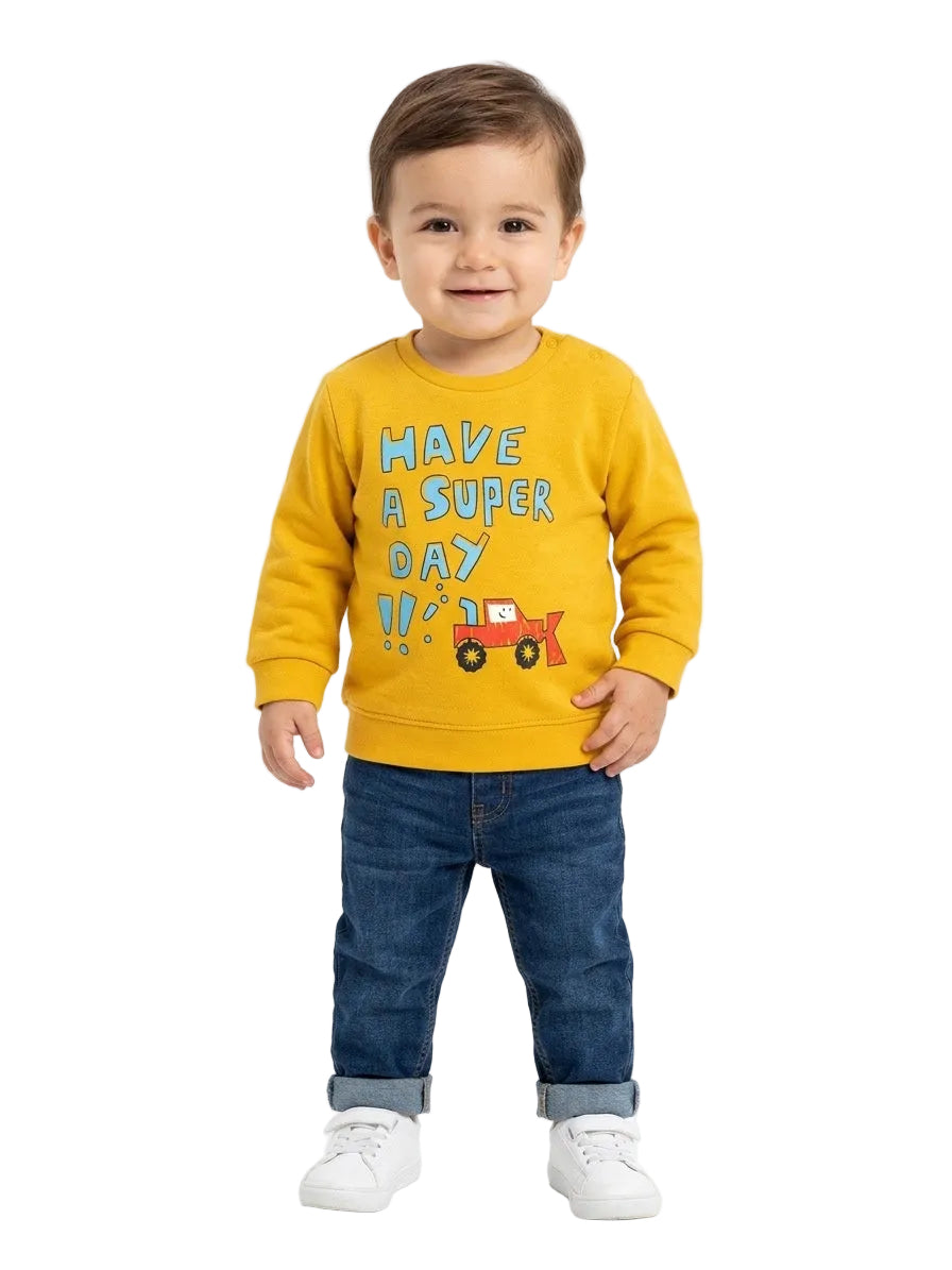 Have A Super Day Sweatshirt for Infants