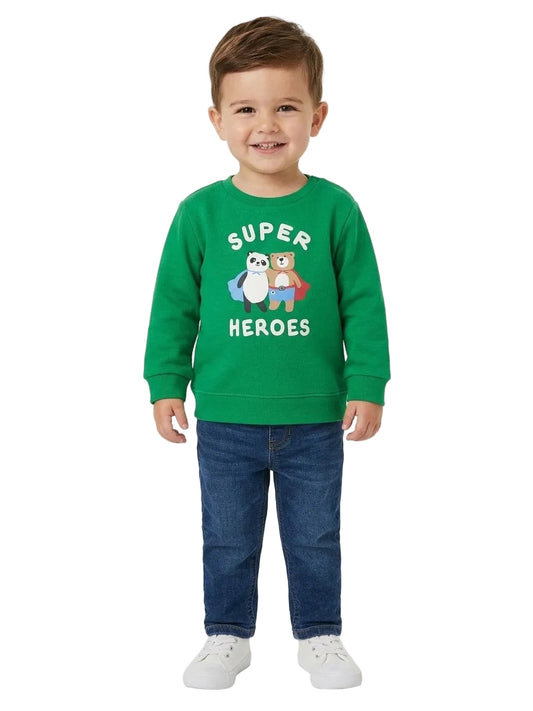 Super Heroes Sweatshirt for Infants