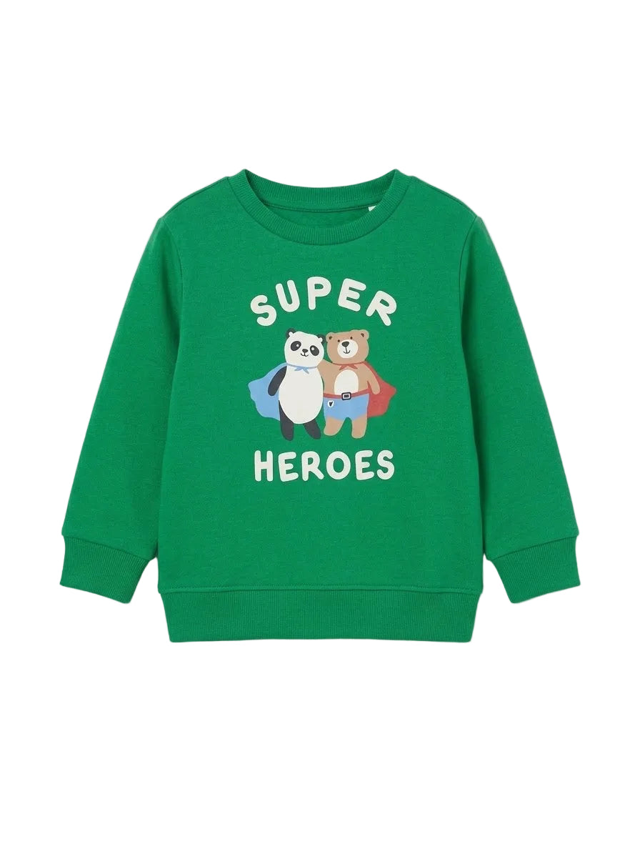 Super Heroes Sweatshirt for Infants