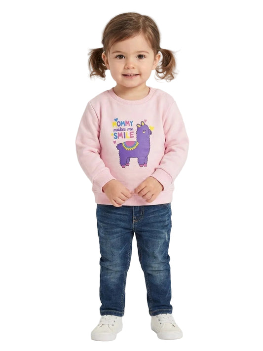 Mommy Makes Me Smile Sweatshirt for Infants