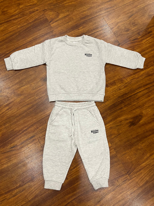 Grey Zara Branded Tracksuit
