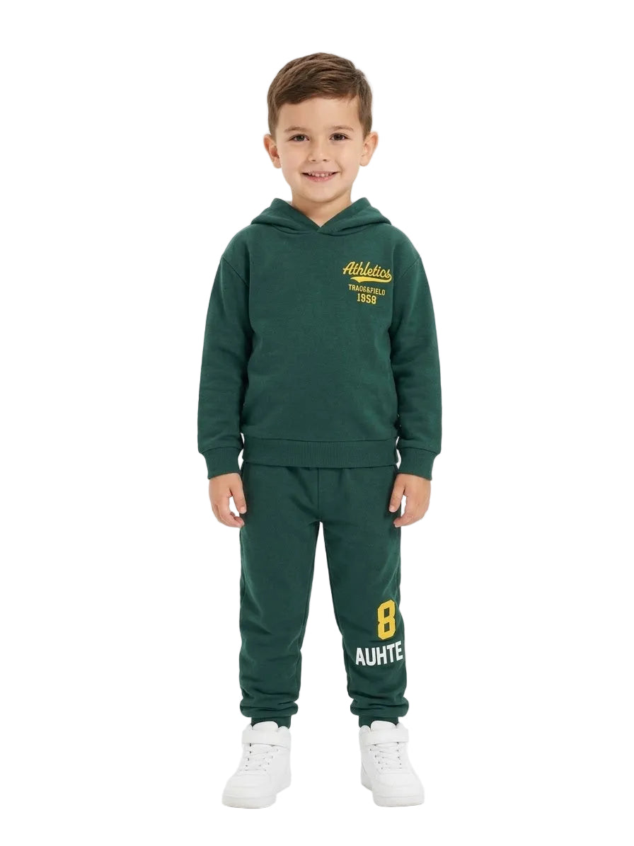 Mango Branded 2 pc Hooded Set for Boys