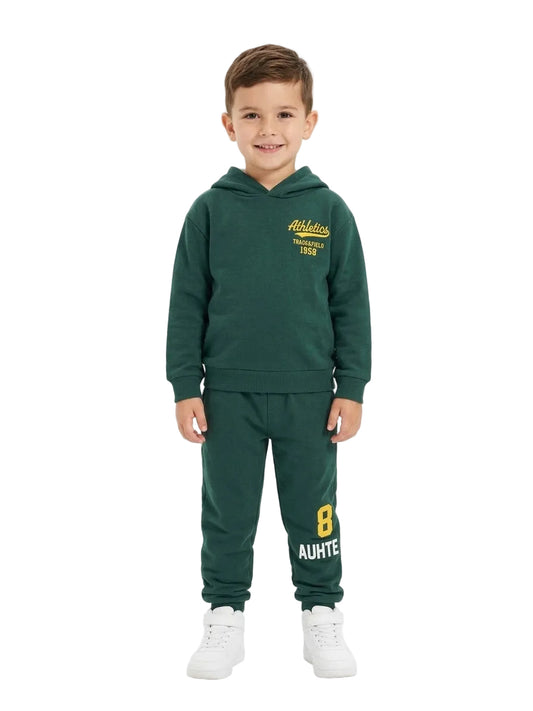 Mango Branded 2 pc Hooded Set for Boys