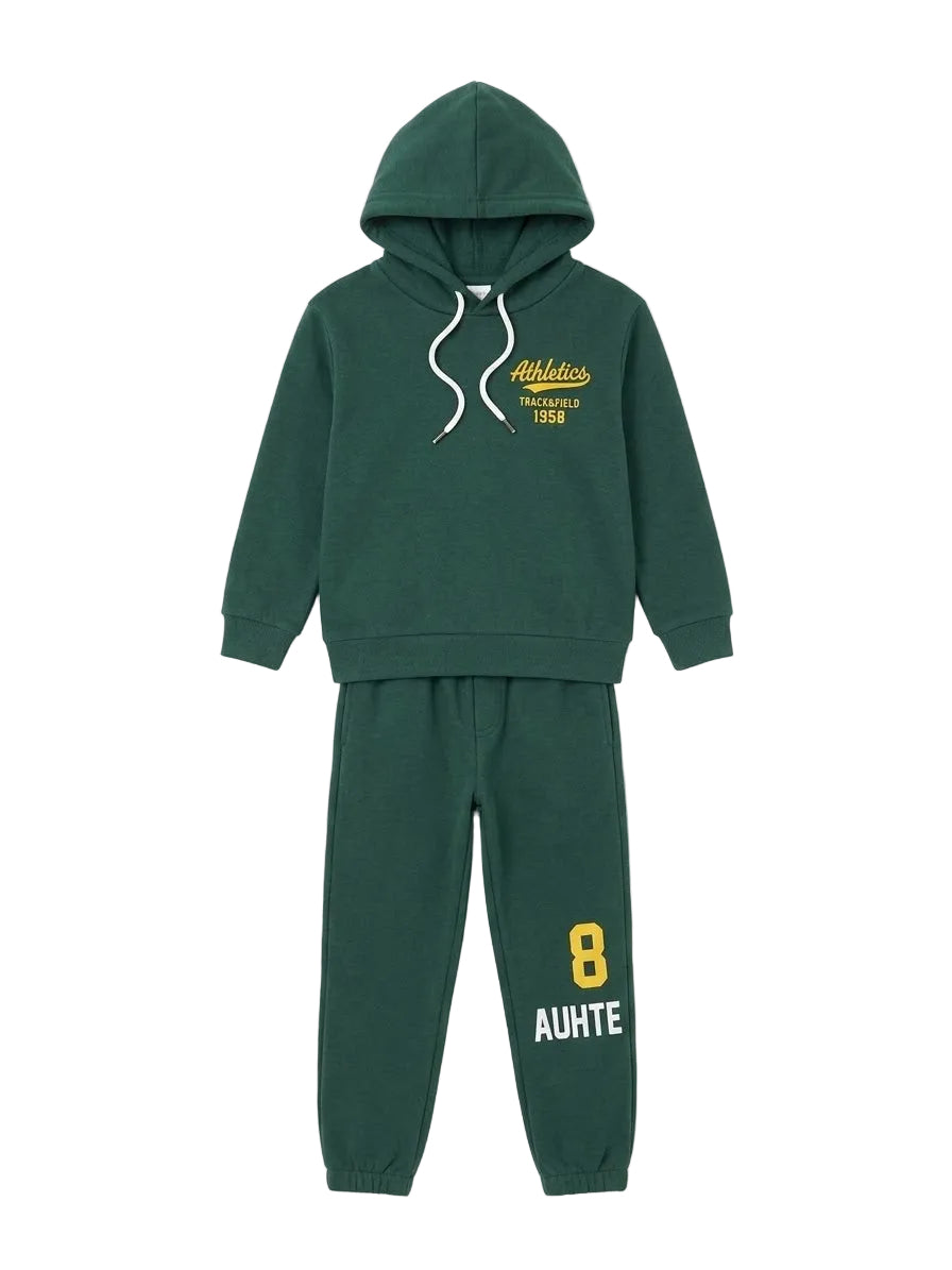 Mango Branded 2 pc Hooded Set for Boys