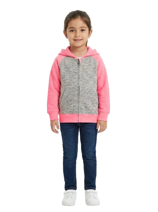 Branded Fleece Zipper for Girls