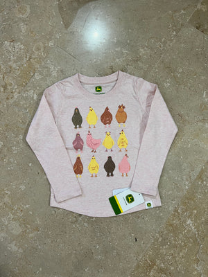 John Deere Branded Tshirt for Girl