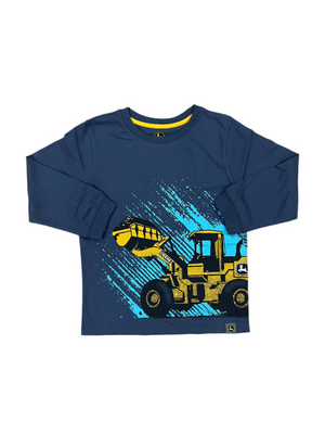 Dark Blue Tractor T-shirt