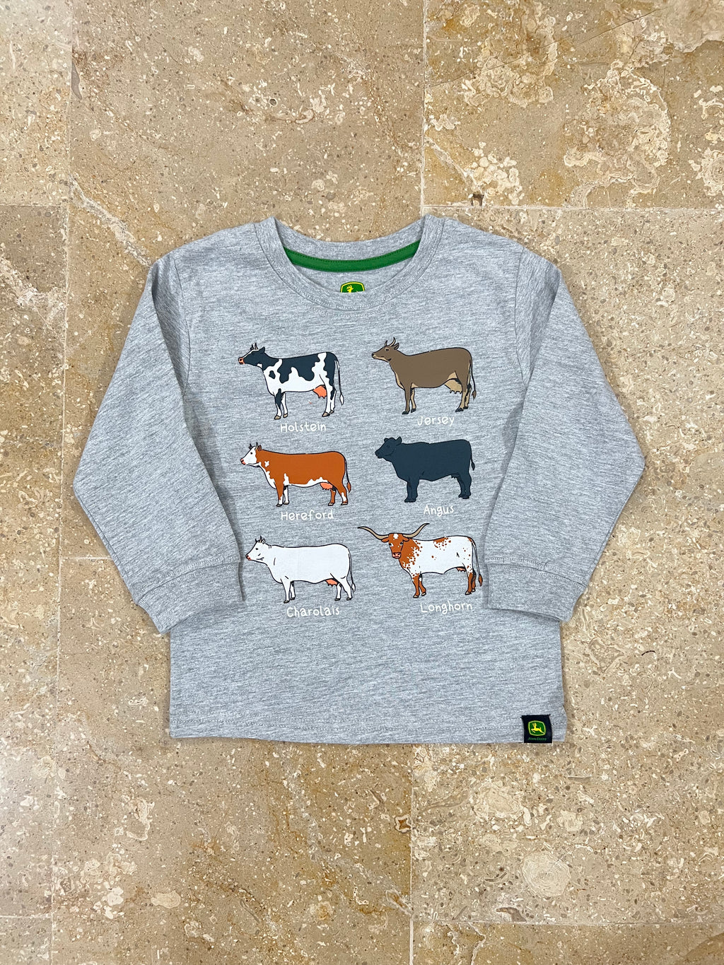 Grey Cows Printed T-shirt