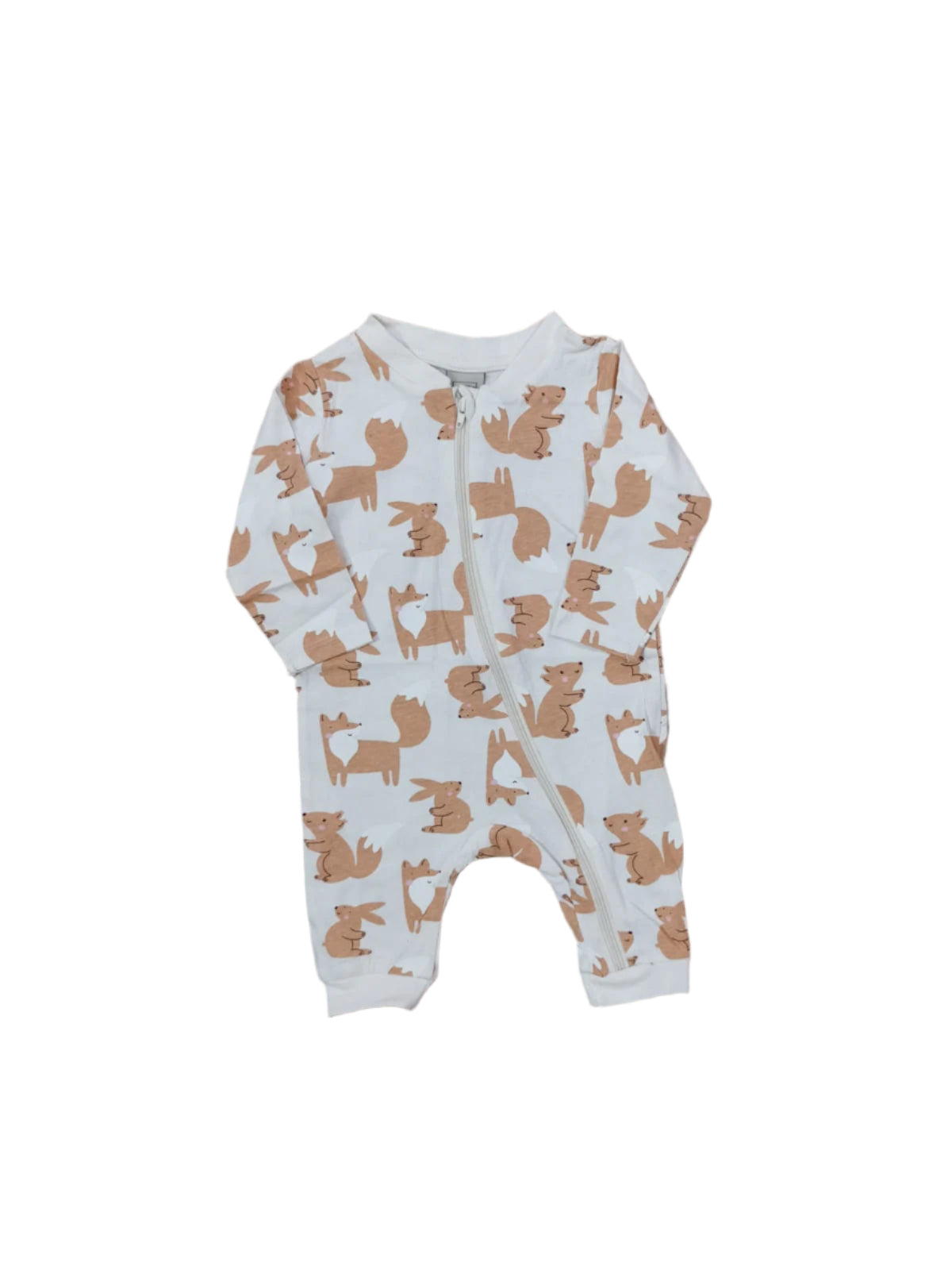 Squirrel printed Full Romper for Babies
